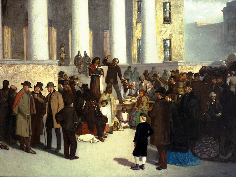 1835-Thomas Satterwhite Noble - L'ultima vendita di schiavi